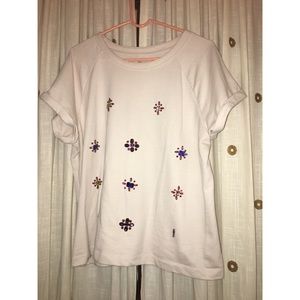 Cute Short Sleeve Sweater Top